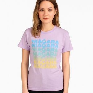 Comfort Colors Niagara Pastel Purple T-shirt Size Small